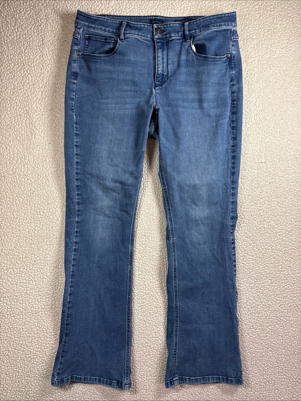 J Jill Denim Authentic Fit Boot Cut Women’s Size 10 Medium Wash Stretch Jeans